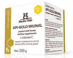 Medo-Flor Api-Gold imunal + vitamin C, 250 g