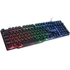 Dexxer Podsvijetljena gaming tipkovnica TF200