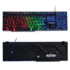 Dexxer Podsvijetljena gaming tipkovnica TF200