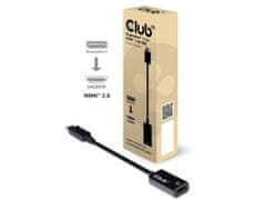 Club 3D CAC-1080 adapter DisplayPort 1.4 na HDMI 2.0b, M/F