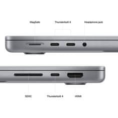 Apple MacBook Pro 14 prijenosno računalo, M2 Pro, 16GB, SSD512GB, INT, Space Grey (mphe3ze/a)