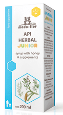 Medo-Flor Imuno paket za djecu: Api Hebal Junior sirup + Ekstrakt propolisa Junior kapi