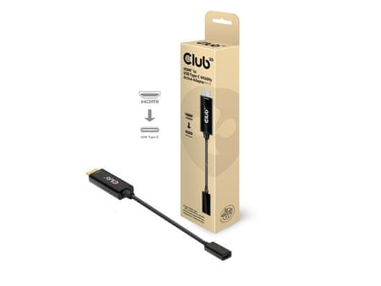 Club 3D CAC-1333 HDMI na USB-C adapter, M/F, aktivan