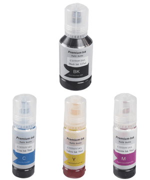 TiskajPoceni Tinte Epson 101/103 PREMIUM (C13T00S64A) / EcoTank L5190, L3160, L3156, L3151, L3150, L3111, L3110, L1110