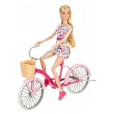lutka s biciklom, 29 cm