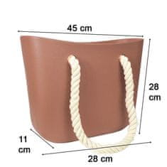 CoZy Ženska torbica Jelly bag Smeđa