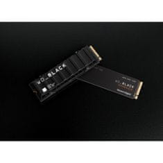Western Digital SN850X SSD disk, NVMe, PCIe, Gen4, hlađenje, 2 TB (WDS200T2XHE)