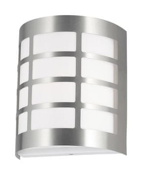 Moderna vanjska zidna lampa 1xE27 Sevilla saten krom 8799 Rabalux