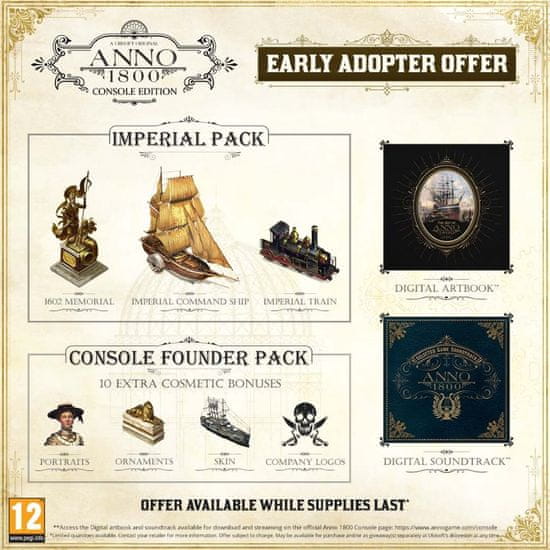Ubisoft Anno 1800 igra PlayStation 5 MALL.HR