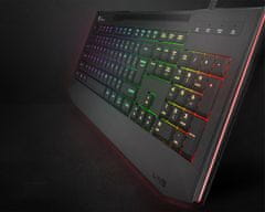 Genesis Lith 400 RGB gaming tipkovnica, X-Scissor, RGB LED, Anti-Ghosting, crna