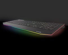 Genesis Lith 400 RGB gaming tipkovnica, X-Scissor, RGB LED, Anti-Ghosting, crna
