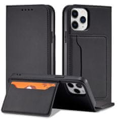 MG Magnet Card preklopna maska za iPhone 12, crno