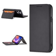 MG Magnet Card preklopna maska za iPhone 12, crno