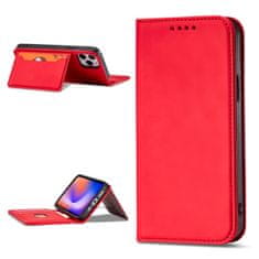 MG Magnet Card preklopna maska za iPhone 12 Pro Max, crvena