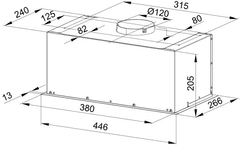 MPM  45-OW-05 Kuhinja, crno