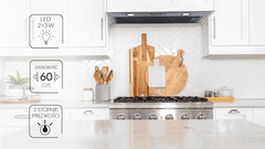 MPM  60-OW-04 Kuhinjska hauba, crna