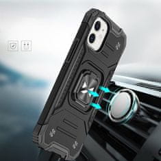 MG Ring Armor maska za iPhone 14 Plus, crno