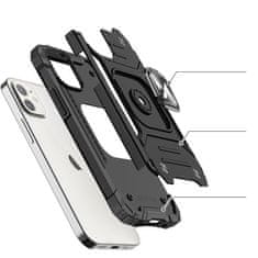 MG Ring Armor maska za iPhone 14 Plus, crno