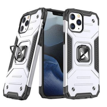MG Ring Armor maska za iPhone 14 Pro Max, srebro
