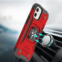 MG Ring Armor maska za iPhone 14 Plus, crvena