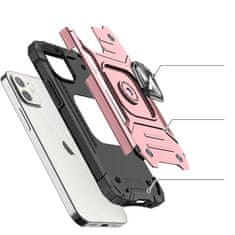 MG Ring Armor maska za iPhone 14 Plus, ružičasta