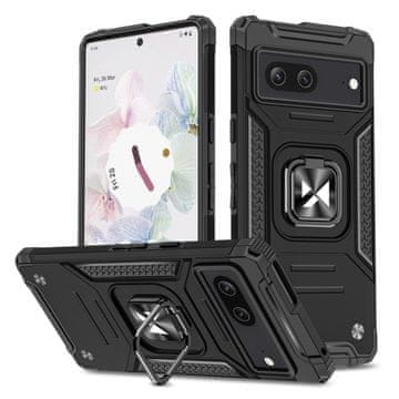 MG Ring Armor maska za Google Pixel 7, crno