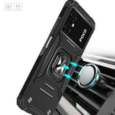 MG Ring Armor maska za Google Pixel 7, crno
