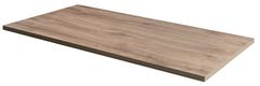 AQUALINE ALTAIR Daska za Umyvadlo 78,5x45,7 cm, Hrast Emporio