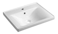 AQUALINE Keramički Namještajni Umivaonik SAVA 55x46cm, Bijeli