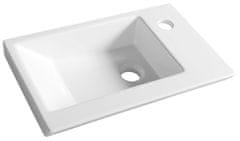 AQUALINE Keramički namještajni umivaonik ZORAN 45x27,5 cm bijeli