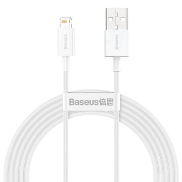 BASEUS Superior USB kabel za iPhone Lightning 2.4A 2m bijeli