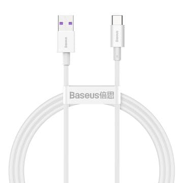 BASEUS Superior USB - USB-C 66W 6A 1m kabel - bijeli
