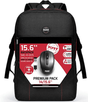 Port Designs Premium ruksak i miš, 15.6 (501901)