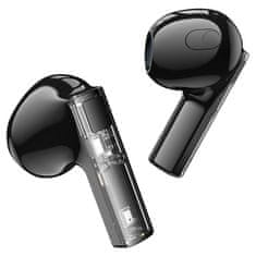 Borofone BW32 Transparent Edition bežične slušalice, Bluetooth, True Wireless Stereo, crna