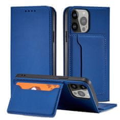 MG Magnet Card preklopna maska za iPhone 13, plava