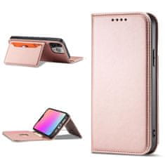 MG Magnet Card preklopna maska za iPhone 13 mini, ružičasta