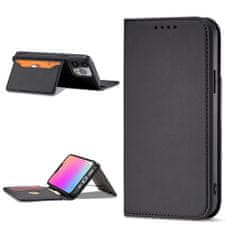 MG Magnet Card preklopna maska za iPhone 13, crno