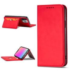 MG Magnet Card preklopna maska za iPhone 13 mini, crvena