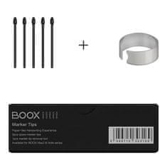 Onyx Boox vrhovi olovke, 5 vrhova, kompatibilni s Pen Plus / Pen2 Pro, crna