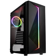 Kolink Inspire X3 kućište za računalo, aRGB, ATX, osvijetljeno, crna