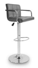 Aga 2x Barska stolica s naslonima za ruke Siva