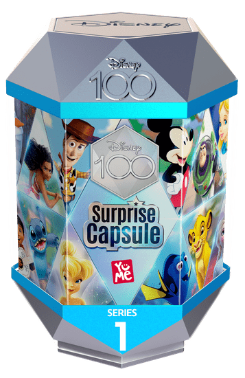 YuMe Suprise Capsule figura, 100 godina Disneya