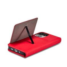 MG Magnet Card preklopna maska za Samsung Galaxy A23 5G, crvena