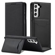 MG Magnet Card preklopna maska za Samsung Galaxy S22, crno