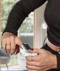 ProfiCare PC-PO3104 3u1 pulsni oksimetar, srebrno/bijela