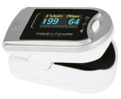 ProfiCare PC-PO3104 3u1 pulsni oksimetar, srebrno/bijela