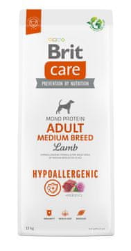 Brit BRIT Care Hypoallergenic Adult Medium Breed Lamb suha hrana za pse, 12 kg