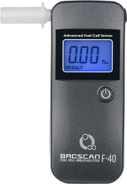 BACscan BACscan F-40 mjerač alkohola 0 - 4% siva