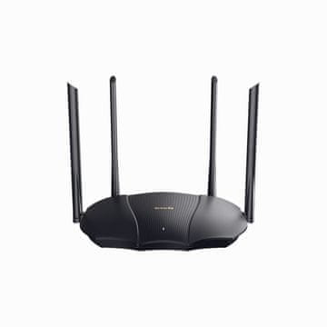 Tenda Tenda TX9 PRO bežični usmjerivač Wi-Fi 6, Gigabit Ethernet, crni