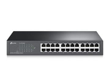 slomart TP-Link TL-SF1024D Mrežni prekidač Neupravljani Fast Ethernet (10/100) sivi